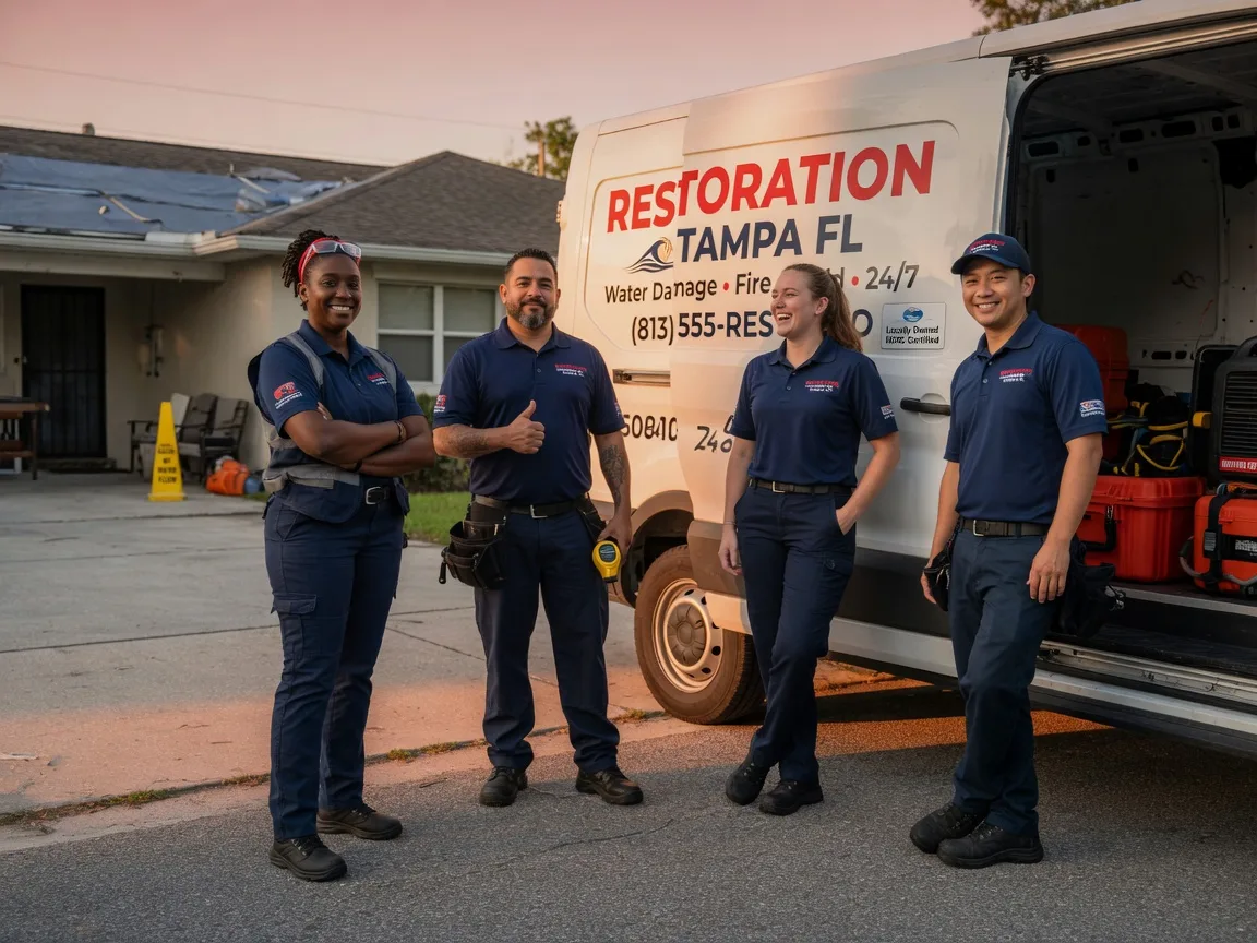 Water Damage Restoration company in Ratcliff, TX